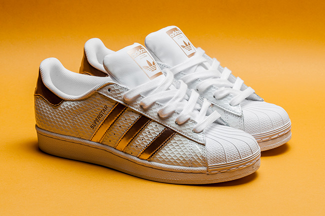 adidas superstar femme bronze